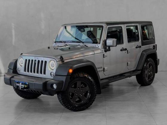 JEEP WRANGLER 3.6 UNLIMITED SPORT 4X4 V6 GASOLINA 4P AUTOMÁTICO